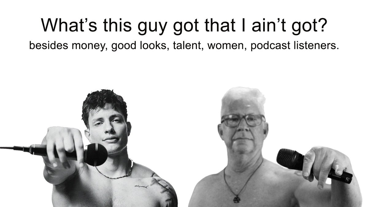 I mean, I have a mic too ya know.