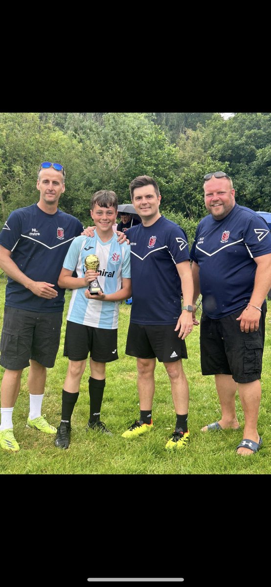 Bloody hell Charlie Jackson, you clever lad! Brackla FC Under 12s Most Improved Player of the season AND PLAYER OF THE YEAR 2023!!!!!!!!! Proudest mum in the world 💙