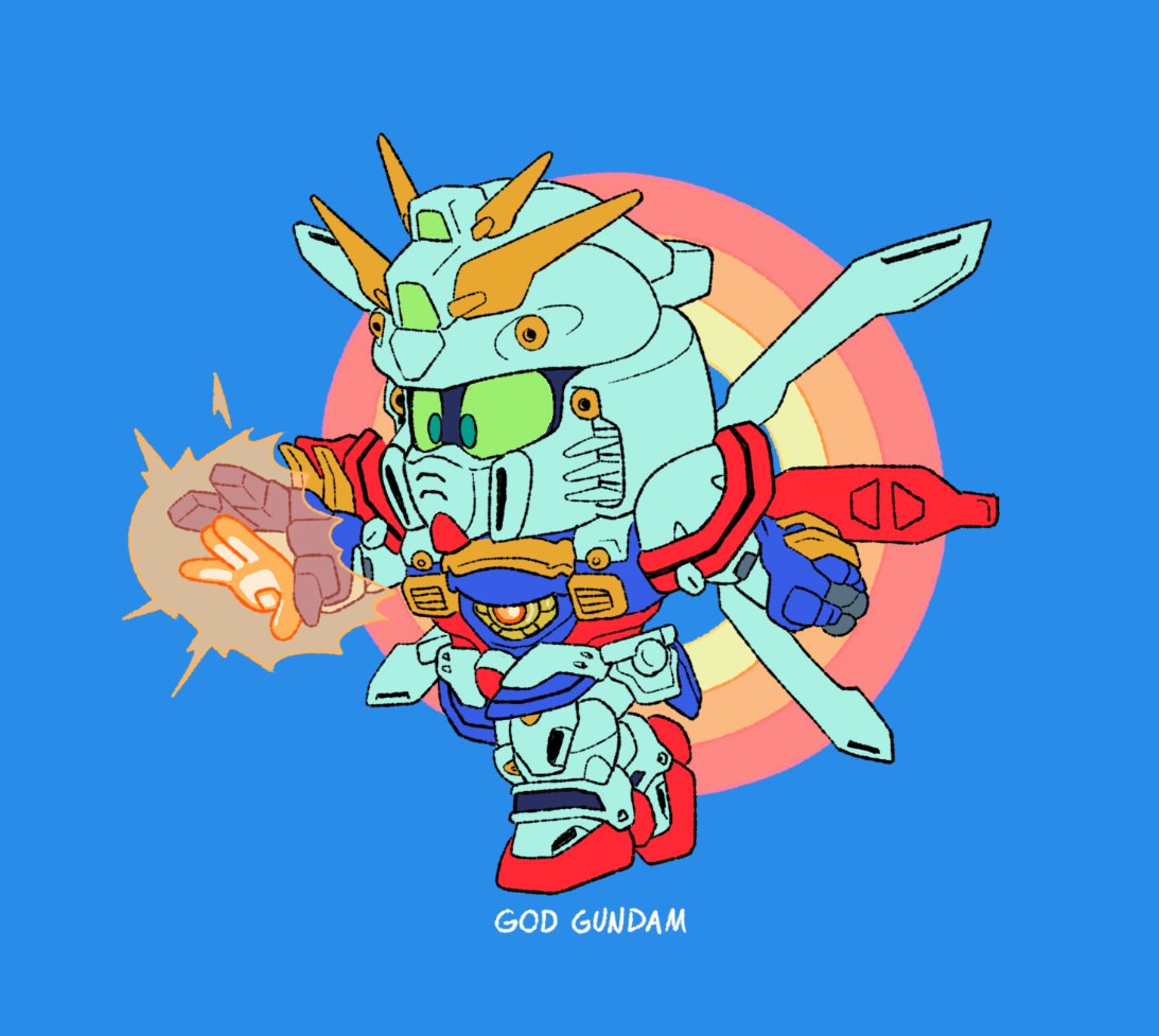 Evan Palmer on Twitter "Daily Gundam No. 37, God Gundam. Master of