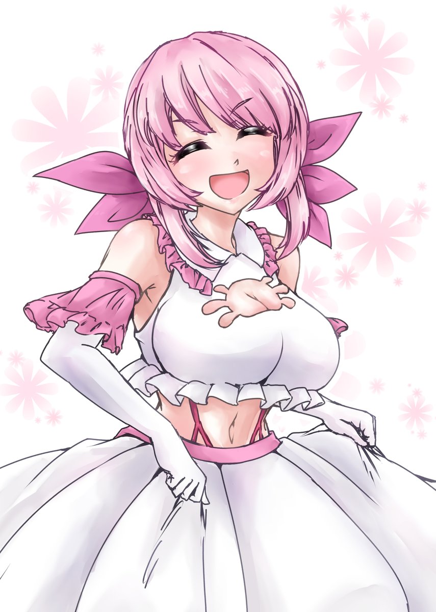 「#ボケぇ 遅刻しまくりですが、春ボケちゃん一周年おめでとうございます」|奇龍いつく🐉💫🍕🐏🍎のイラスト