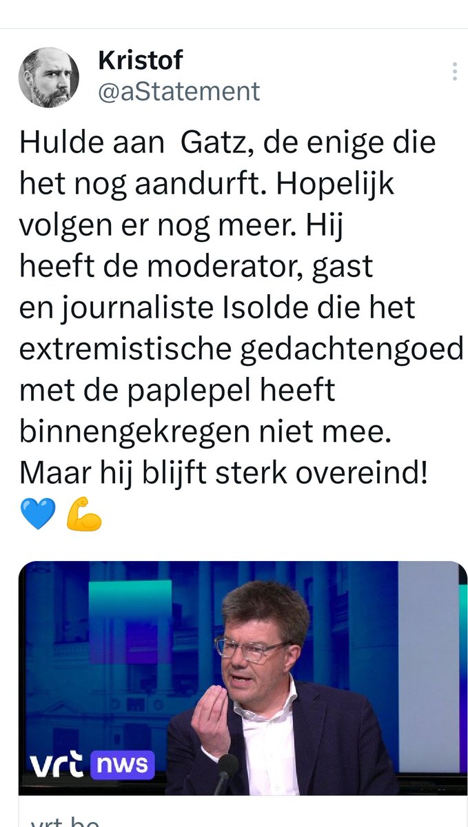 GeertGooris's tweet image. En, wie mag dit heerschap wel zijn? #ovld