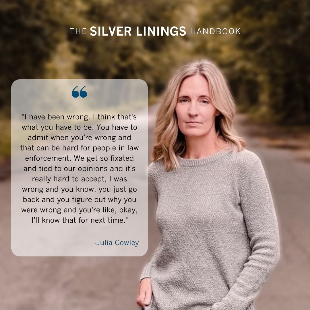 Despite what you might see in TV shows or from 'experts' in the news, Retired FBI agent @jcow1969  will tell you that Profilers are not perfect, nor are they supposed to be. Listen to the 1st of 2 episodes with Julia on the true lives of criminal profilers
silverliningshandbook.com/2023/06/06/epi…