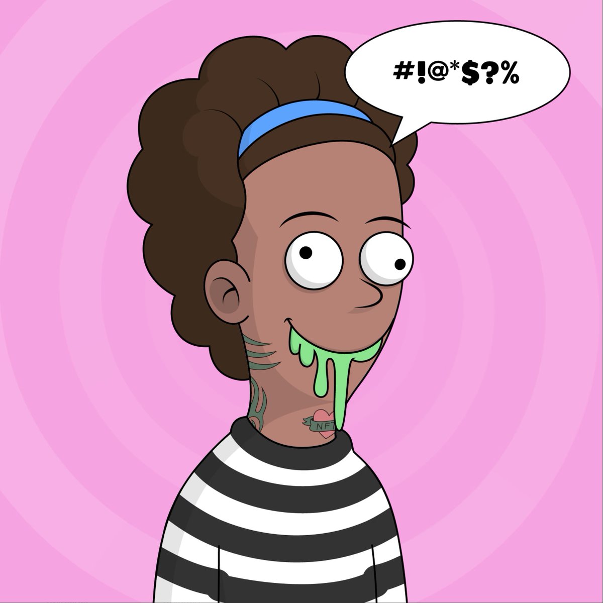 she might have played a bit too much NFT THIEF last night!

Share your gameplay videos and tell us what other NFTs you would like to see in the game! There are already a few... did you spot them all?