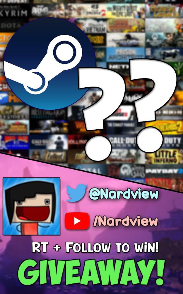 Nard (@nardview) on Twitter photo 🎁 Giving away a RANDOM Premium Steam Game!
🔄 RT + Follow <a href="/Nardview/">Nard</a> to win!
✅ #Giveaway ends IN 24 HOURS! 
#Steam #Giveaway #FreeGames 🎁 Giving away a RANDOM Premium Steam Game!
🔄 RT + Follow <a href="/Nardview/">Nard</a> to win!
✅ #Giveaway ends IN 24 HOURS! 
#Steam #Giveaway #FreeGames