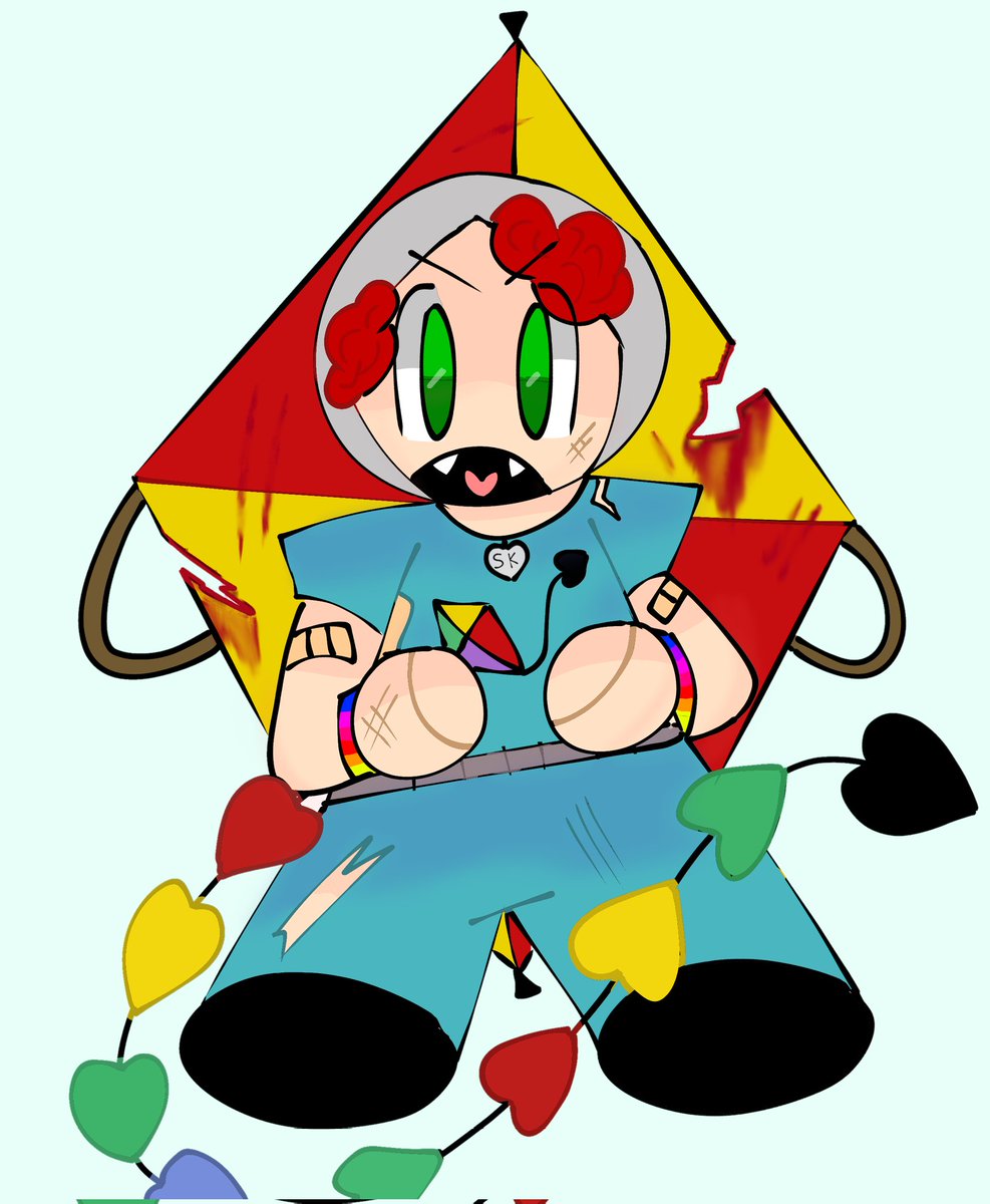 Verschelv_'s tweet image. Gay #Humankite #Kite #SouthPark #Kyle #Dibujo