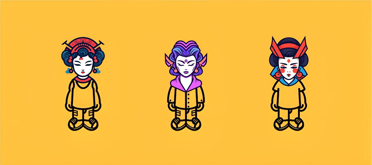 Shogun Geishas 🔺 | Minted Out! 🔥 tweet media