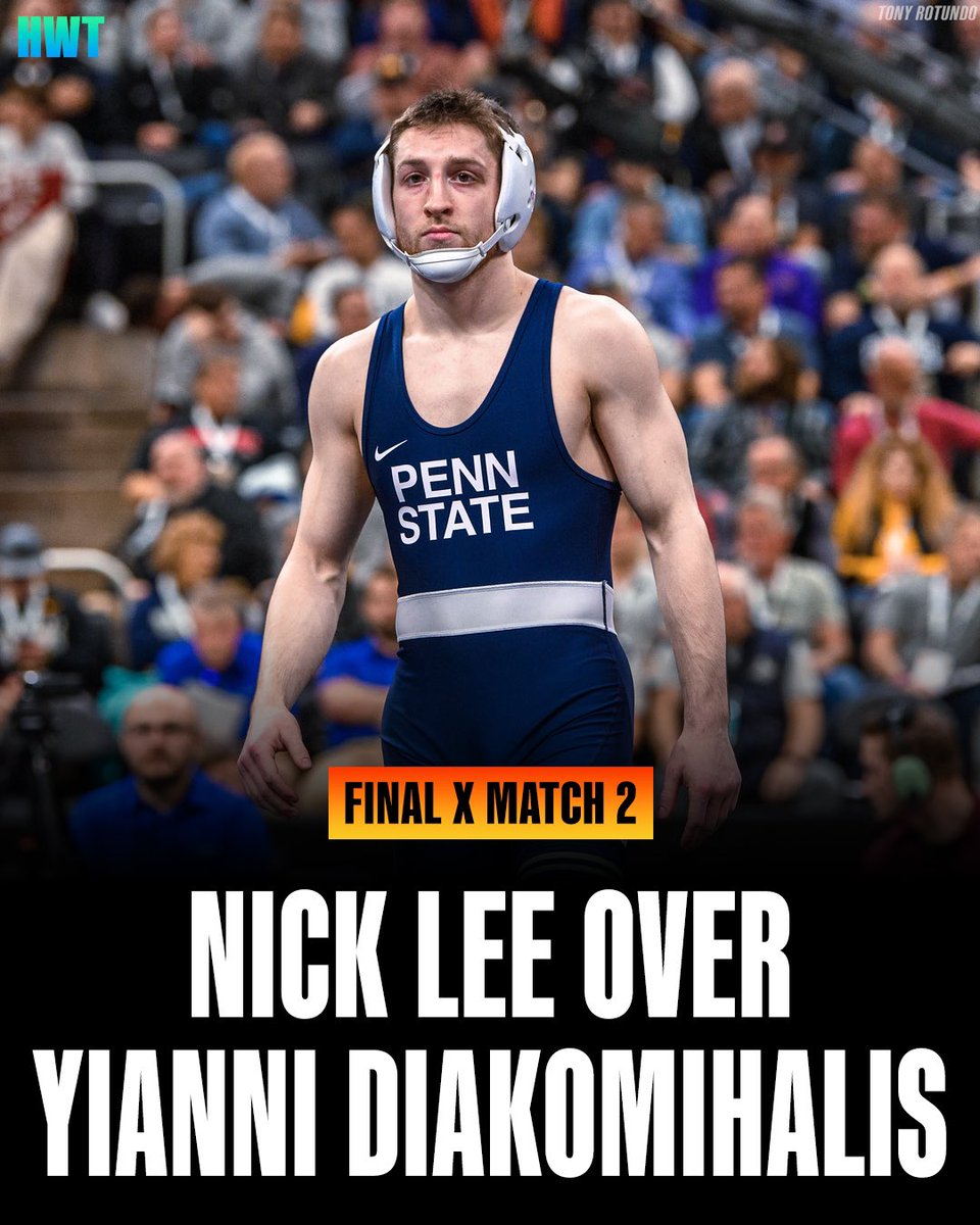 Nick Lee sweeps Yianni Diakomihalis and is on the world team at 65kg!