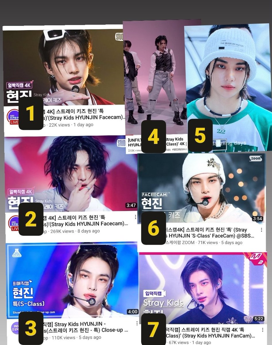 Just so Curious
Which one was your fav? 
Mine was hyunjin No3 untill i saw hyunjin No7 ❤️‍🔥🤒 thats my fave 
#S_Class_MV_OutNow
#스트레이키즈_컴백_클래스 
#S_Class #StrayKids 
@Stray_Kids #현진 #HYUNJIN #Hyunjin 
#HYUNJINxVersace