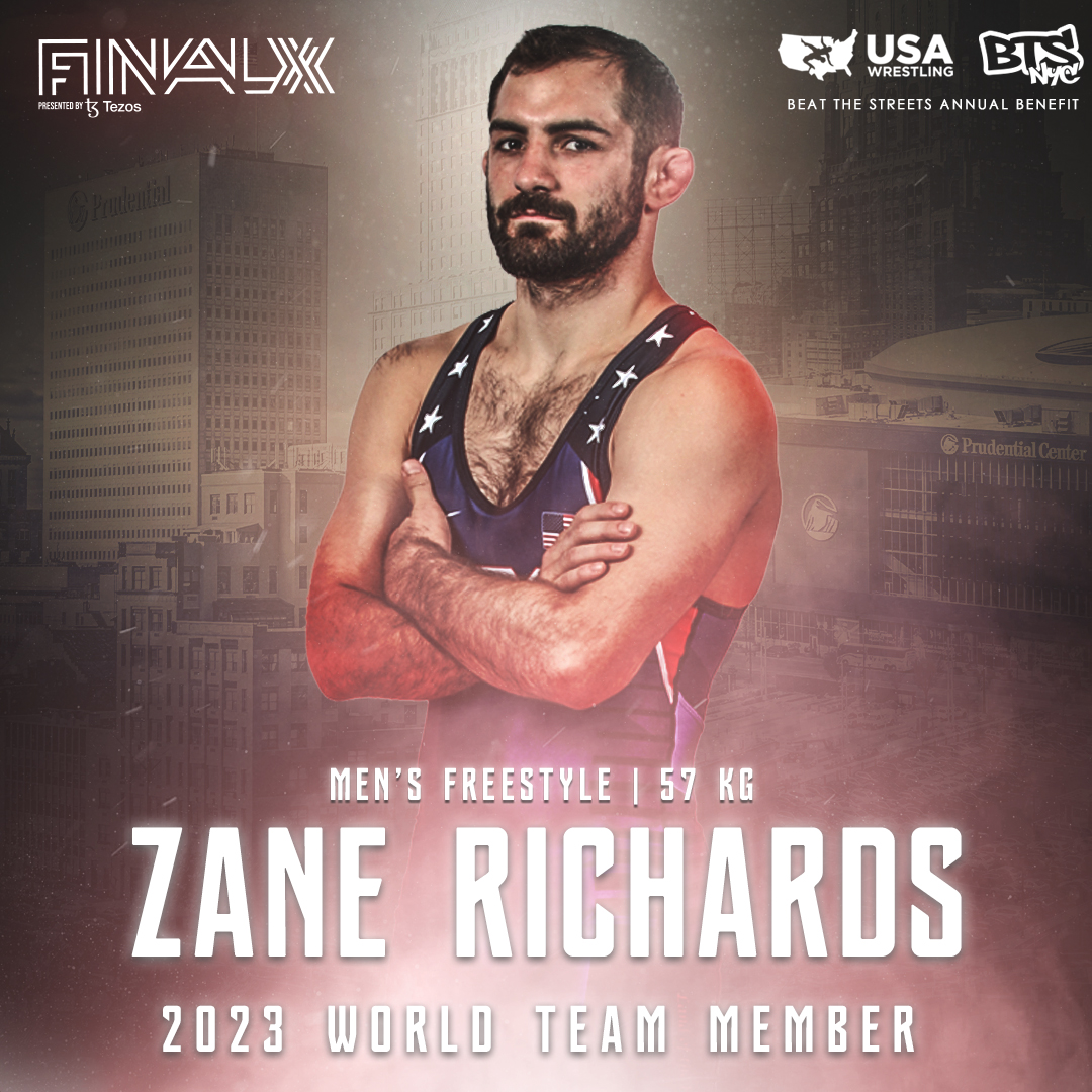 #FinalX Men’s freestyle round two
57 kg – Zane Richards (Illinois RTC/Titan Mercury WC) dec. Thomas Gilman (Nittany Lion WC/Titan Mercury WC), 8-6
Richards wins series 2 matches to 0 and makes World Team