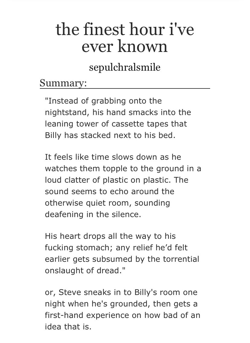 pls enjoy this whumpy hurt/comfort harringrove oneshot that’s been sitting in my drafts for quite some time 😔💖

archiveofourown.org/works/47788564