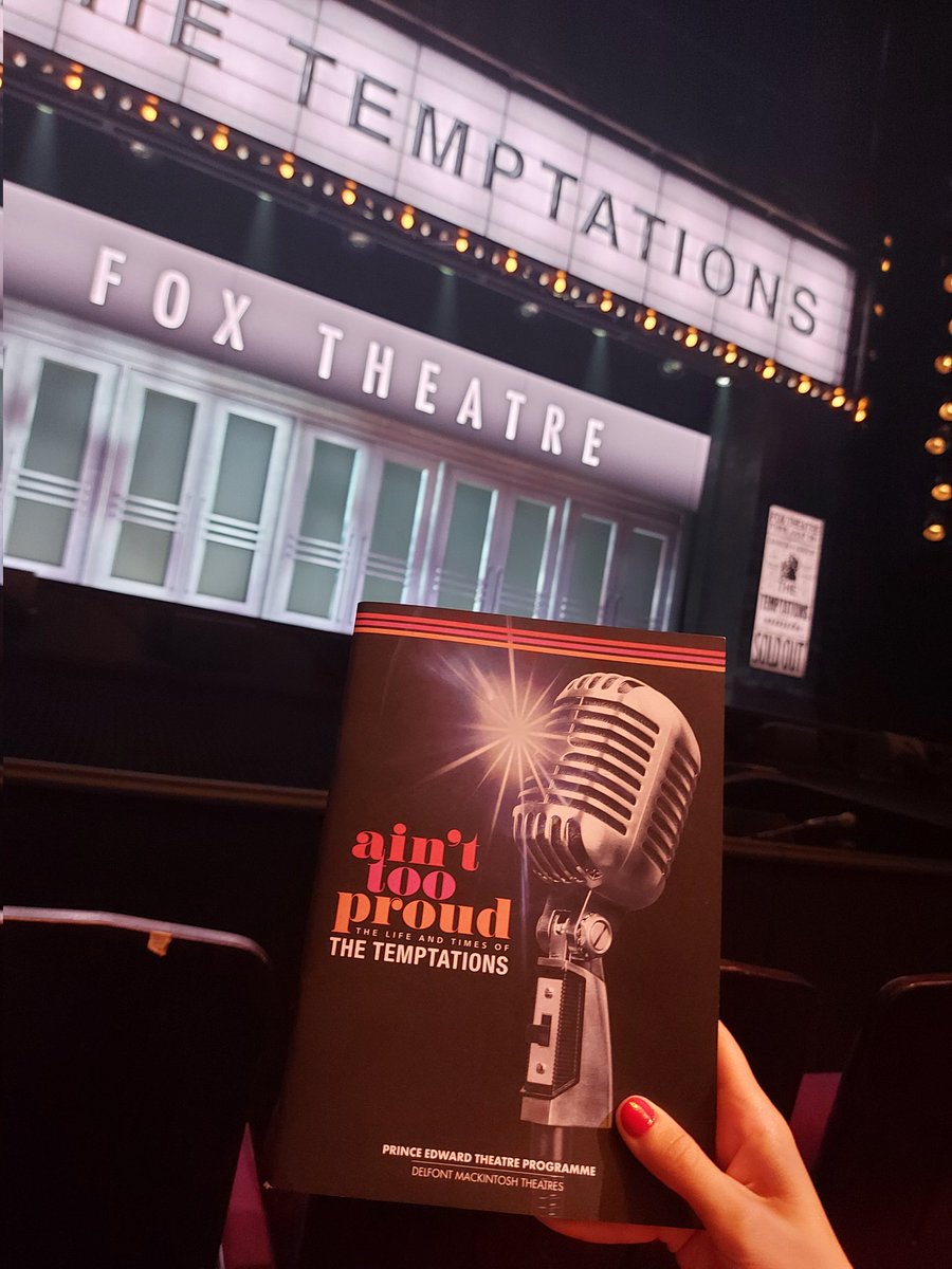 NinalouCook's tweet image. Delightfully soulful evening spent at @AintTooProud this evening. 
Gorgeous vocals and great storytelling. Wasn't quite prepared for the sad bits, admit I had a little tear or two in my eyes at the end! 
Great job guys! 👏🎙🎵🎶