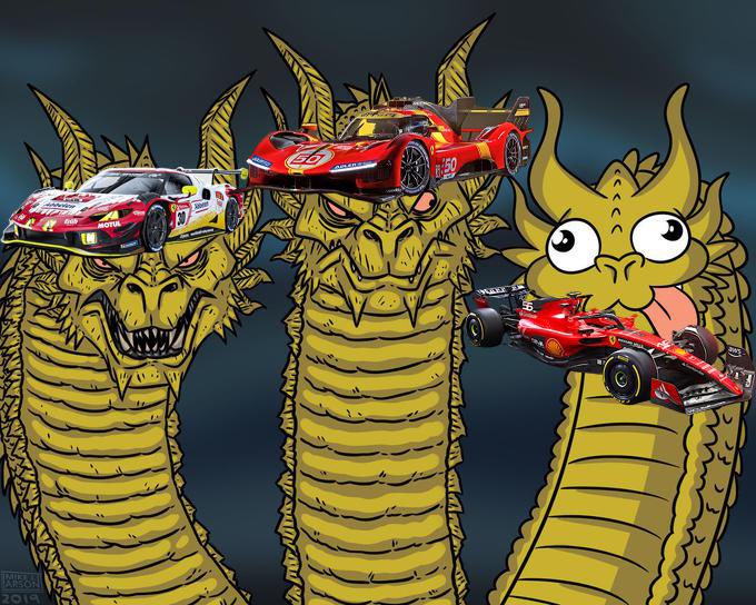 _jameschinn's tweet photo. “We Are Checking”
#LeMans24 
Credit: Reddit u/SaltyProcrastinator https://t.co/RtjxCHhwIy