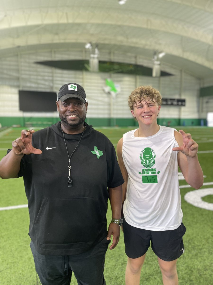 parkerh_80's tweet photo. I had a great time today at the University of North Texas today!! Thank you to all the staff and @ChrisGilbert_1 https://t.co/zh9vskGuEp