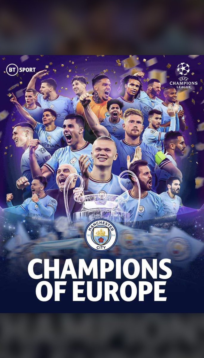#دوري_أبطال_أوروبا 
#مانشستر_سيتي 

الف الف مبروك للشيخ/منصور بن زايد 
حصول فريقه مانشيستر سيتي على #دوري_أبطال_أوروبا 

فريق  بطل وفخر لكل العرب ❤️❤️
