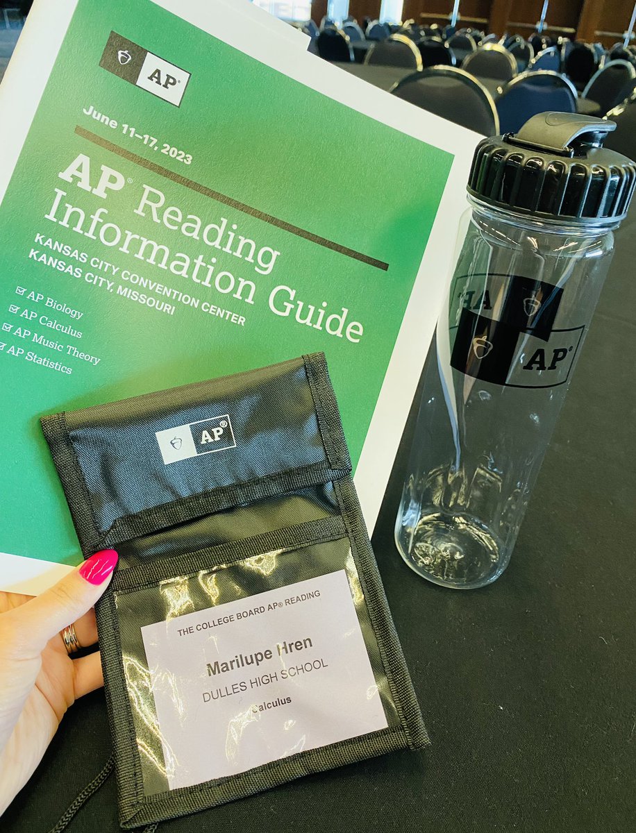 MarilupeHren's tweet photo. Ready for the #APCalculus #APReading2023 ππ©π»βπ« https://t.co/OiwoeM9Dfi