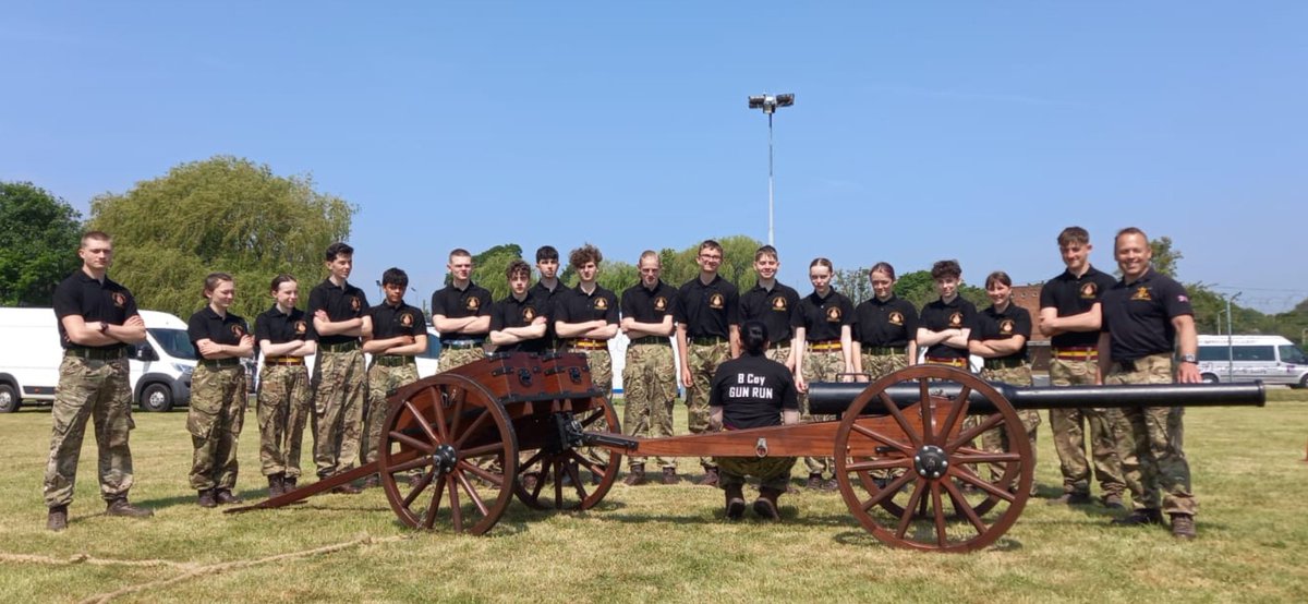 AcfShaunh's tweet image. Had an excellent day at Parsons Barracks today for the @HQWMCTT Gun Run competition. So proud of these cadets, never touched the equipment before and placed 2nd out of 9!! #Gunrun #teamwork #communication #leadership #fun @ArmyCadetsUK @WMRFCA