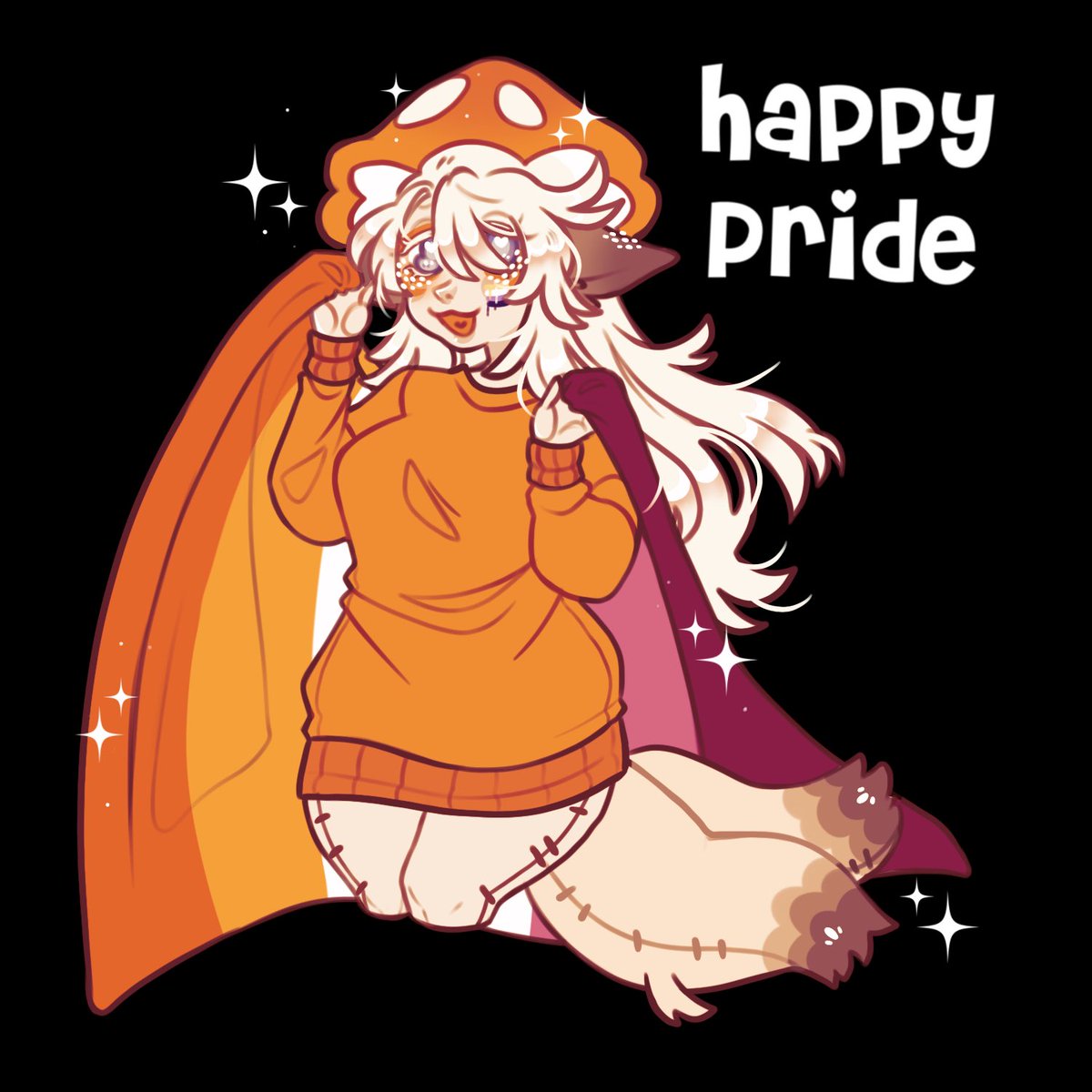 Happy Pride everyone! Please stay safe and have a good month!!! 
🧡🤍🩷🧡🤍🩷🧡🤍🩷
#lesbianpride #Pride2023