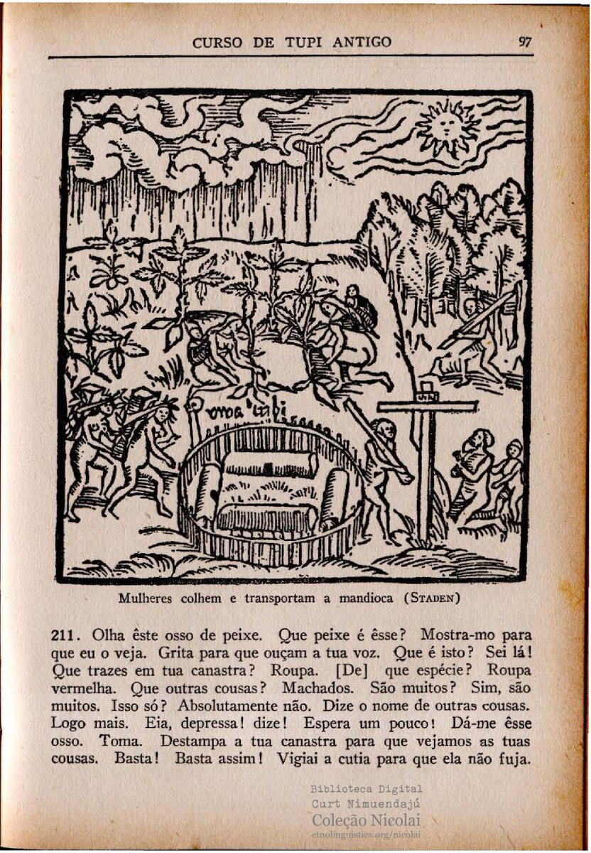 nimuendaju's tweet photo. Você sabia? O Pe. Antônio Lemos Barbosa (1910-1970) foi um dos maiores conhecedores do Tupi Antigo no século passado e um dos principais responsáveis pela popularização de seu estudo, através de seu excelente 𝗖𝘂𝗿𝘀𝗼 𝗱𝗲 𝗧𝘂𝗽𝗶 𝗔𝗻𝘁𝗶𝗴𝗼 (1956): https://t.co/McehgsQS41 https://t.co/DYwALXJBL4