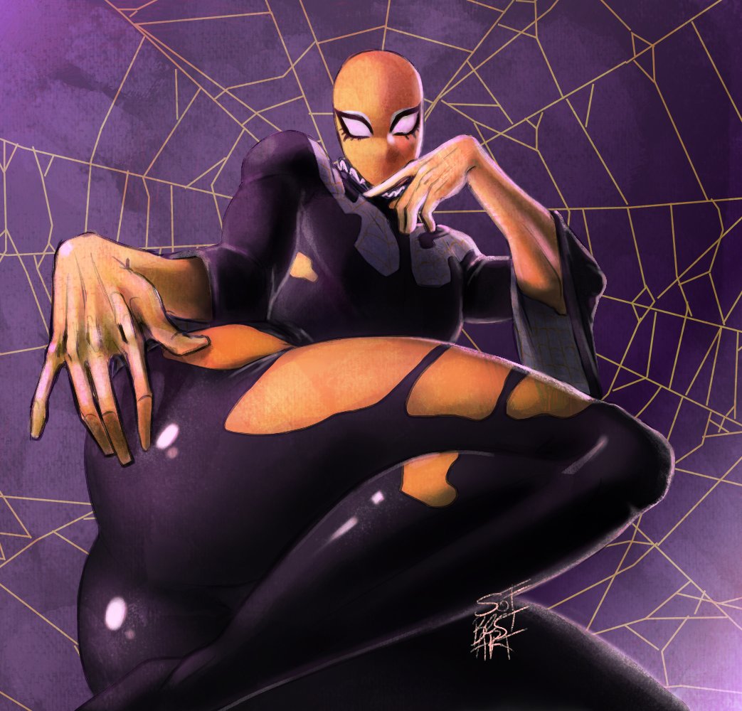 Oh um uh...
Hiiii

#webweaver #spiderman #marvel #gay