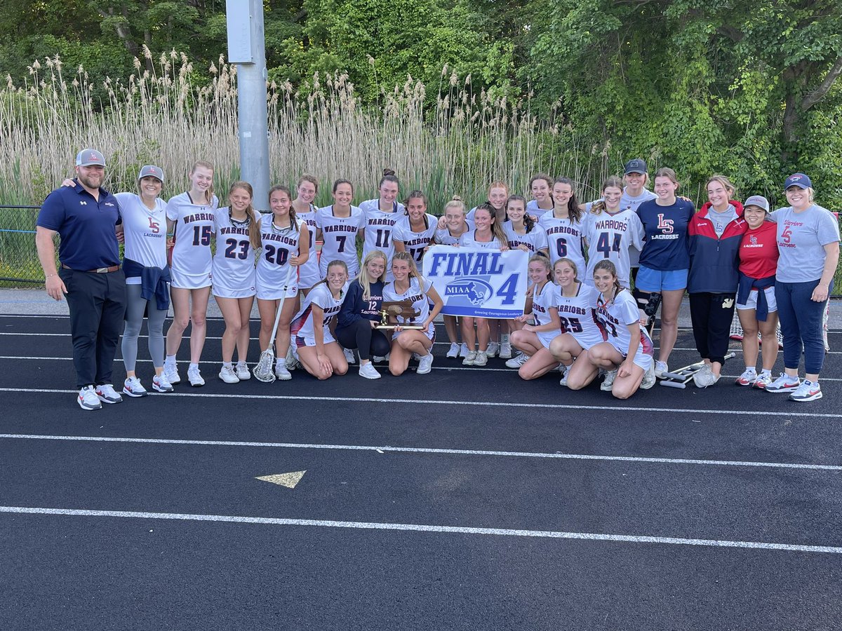 MIAA DI Girls Lacrosse:
CONGRATULATIONS!
Warriors hold off a strong @CCRaider_sports team, 11-8, to advance to the State Semifinal against @RocketsRMHS #surviveandadvance @TheLSRHS @LSBoosters
