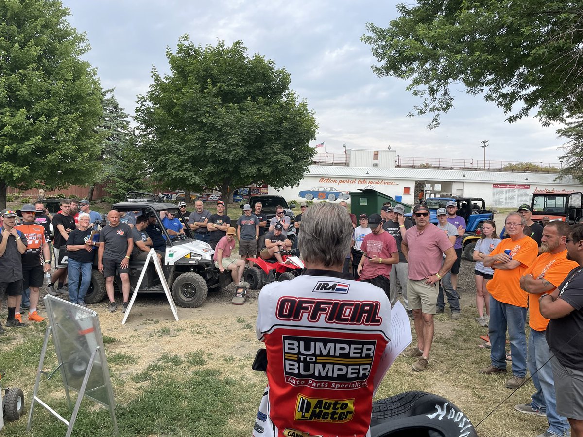 IRA Sprints on Twitter "Verona Safety Supply, Inc. drivers meeting
