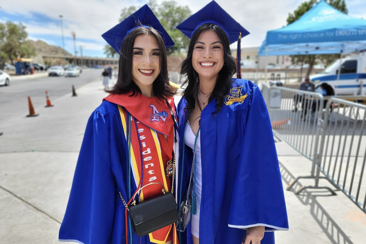 SocorroISD's tweet photo. May you take every chance that comes your way with boldness and excitement, Trailblazers! It’s time to celebrate your success, Americas High School Class of 2023! https://t.co/RgUz9OEtp4