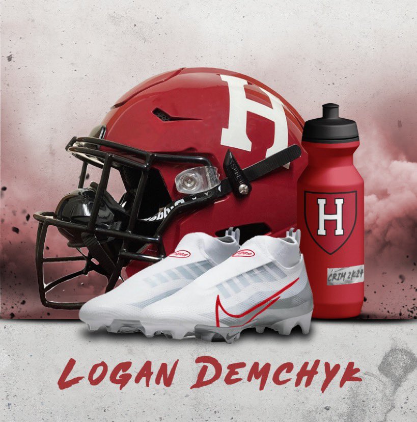 Logan_Demchyk's tweet photo. Super excited for my Official Visit to Harvard on June 23rd!! @MicFein @CoachKKennedy @CoachGueriera @MPFBRecruits https://t.co/FKQjKdUyZE