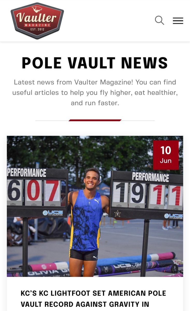 Vaulter MAGAZINE on Twitter