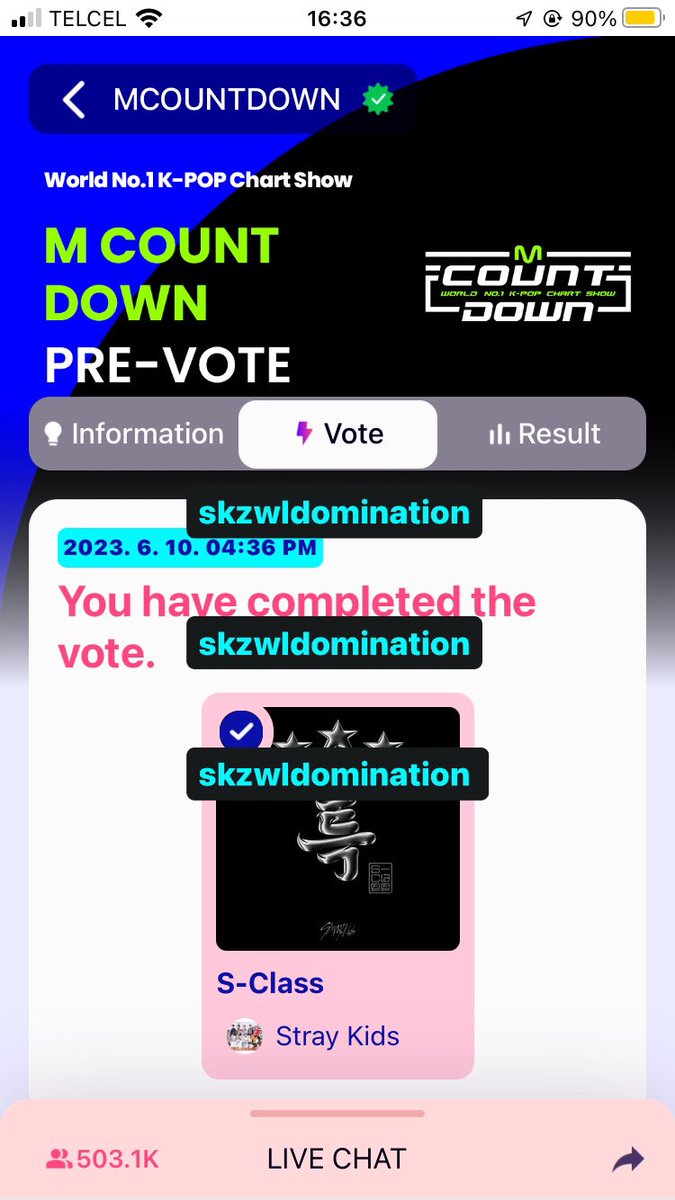skzwldomination's tweet photo. Sigamos votando STAY ¿lo estamos haciendo bien? claro que si ¿podemos hacerlo mejor? Obviamente, animen a más a unirse a esta votación masiva y al stream de S-CLASS en YouTube
#StayVotingParty https://t.co/JRdURPsPGD