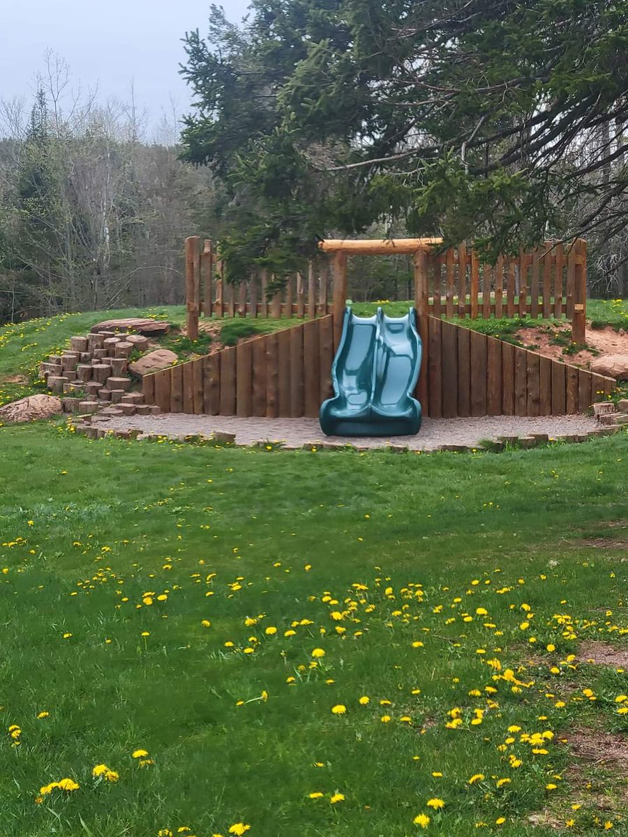 CampgroundsPEI's tweet photo. This day park had a nice wooden playset and lots of trails to walk in thru the woods!

https://t.co/bQurwgI74n https://t.co/sPKpvXI6hD