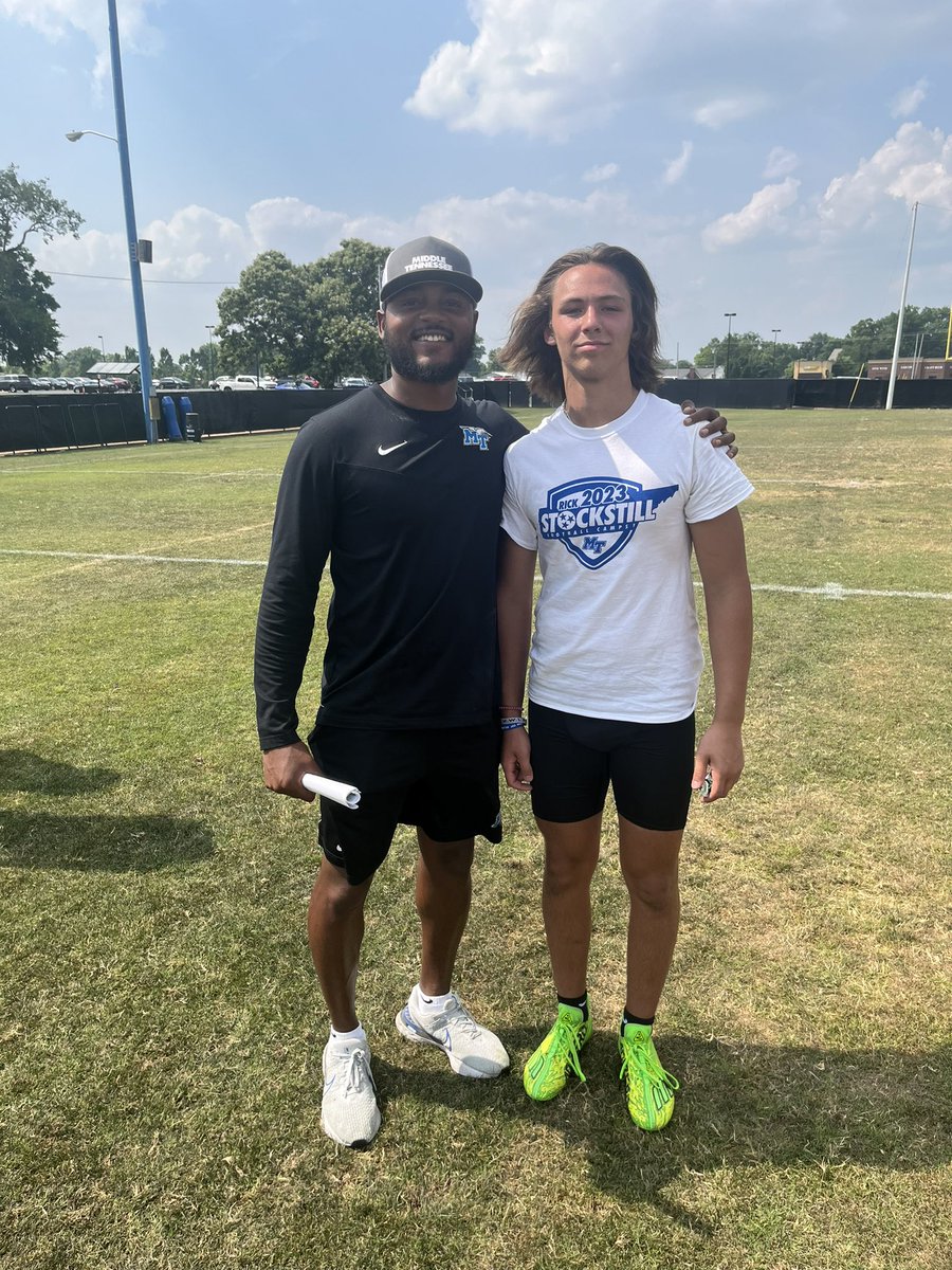 austin_cunning's tweet image. Great Time @MT_FB Thank you @Coach_Shugg @CoachStock for having me, can’t wait to get back ‼️@KnollFootball