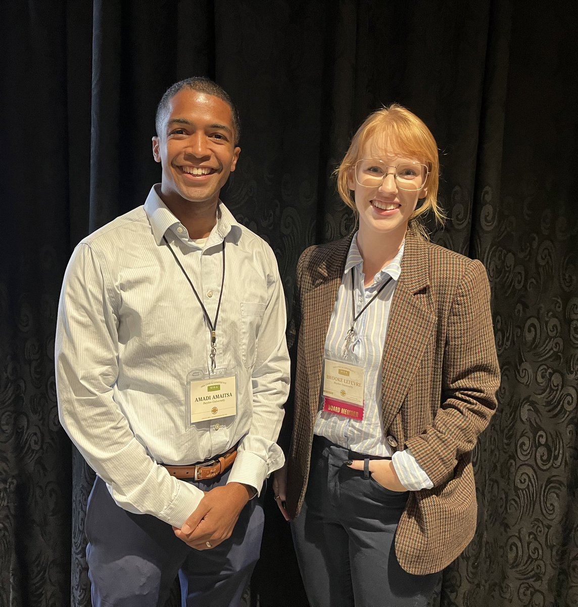 Amadi (@amadiamaitsa) on Twitter photo Baylor students at #MHA2023! Maybe next year there will be 3?<a href="/BrookeLeFevre/">Brooke LeFevre</a> presented an excellent paper on 19th century Latter-day Saint women who expressed their heartfelt thoughts about plural marriage through cultural scripts. She is so smart! Baylor students at #MHA2023! Maybe next year there will be 3?<a href="/BrookeLeFevre/">Brooke LeFevre</a> presented an excellent paper on 19th century Latter-day Saint women who expressed their heartfelt thoughts about plural marriage through cultural scripts. She is so smart!