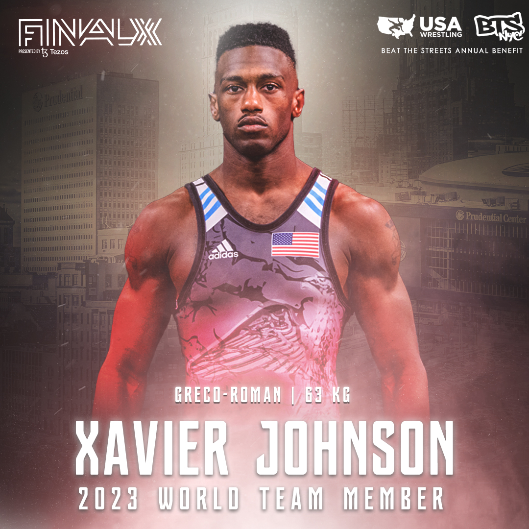 #FinalX Greco-Roman round two
63 kg –Xavier Johnson (Army WCAP) tech. fall Hayden Tuma (Suples WC), 10-0
Johnson wins series 2 matches to 0 and makes World Team