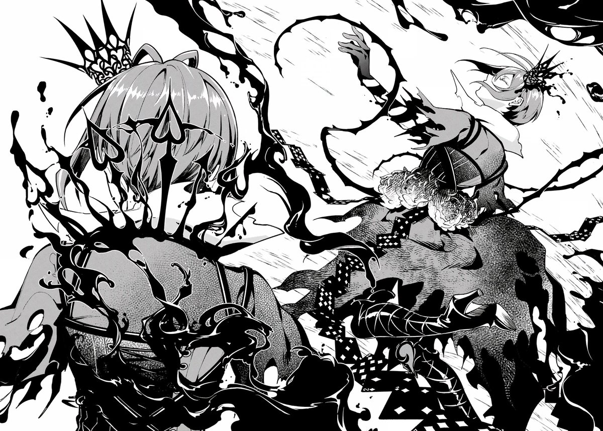 Sad Riddle Overblot no because the Heartslabyul manga adaptation of Riddle's overblot ...