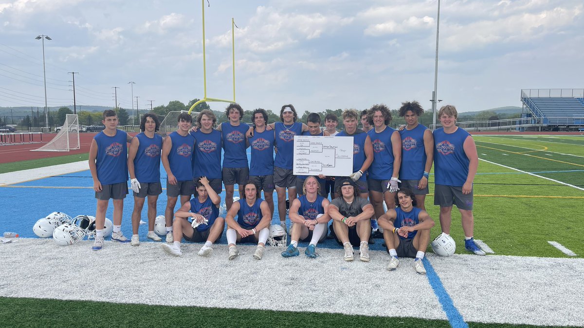Good start to the summer for these guys. Midd-West 7v7 tournament champions.