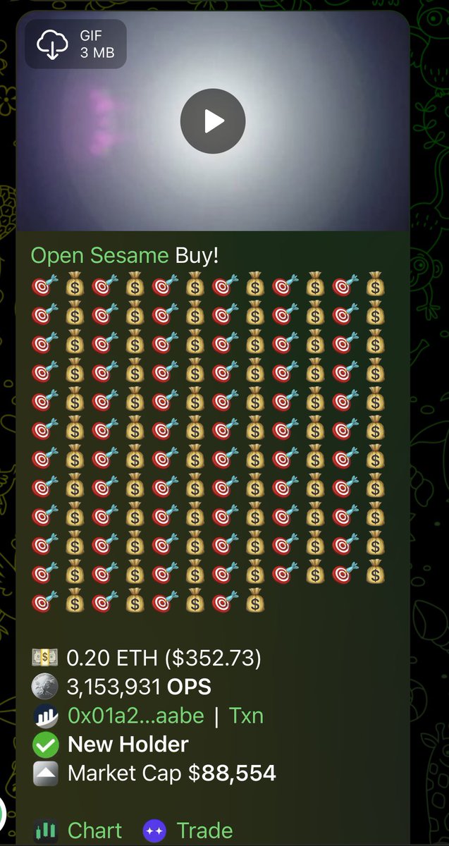 $OPS is back on track. We expedited our utility release. The TG hacker this morning GAVE a nice entry so people are taking advantage of of!