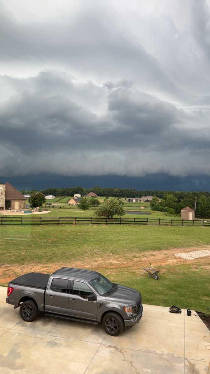 Our two hour window of rain just became eight. These sandy soils could use the moisture, but my fresh dirt work did not….