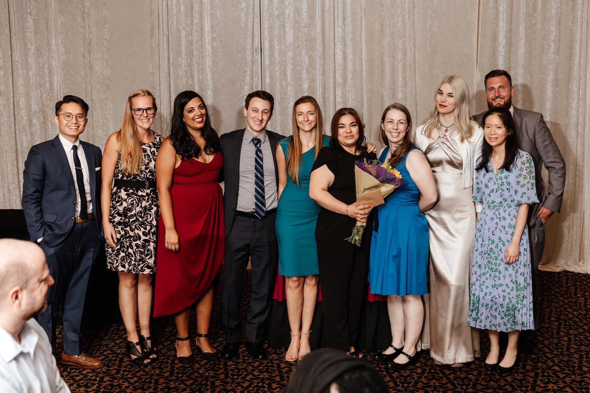 Normally we wear scrubs and masks but I’d say we clean up pretty well! <a href="/UofAZSurgeryRes/">UofAZ Surgery Residents</a> <a href="/UofAZSurgery/">University of Arizona Department of Surgery</a> 
We awarded the Debbie Boggs Award to Sandy one of our scrub techs. She’s one of the essential members of the team who has seen us grow from struggling interns to bad ass chiefs.
