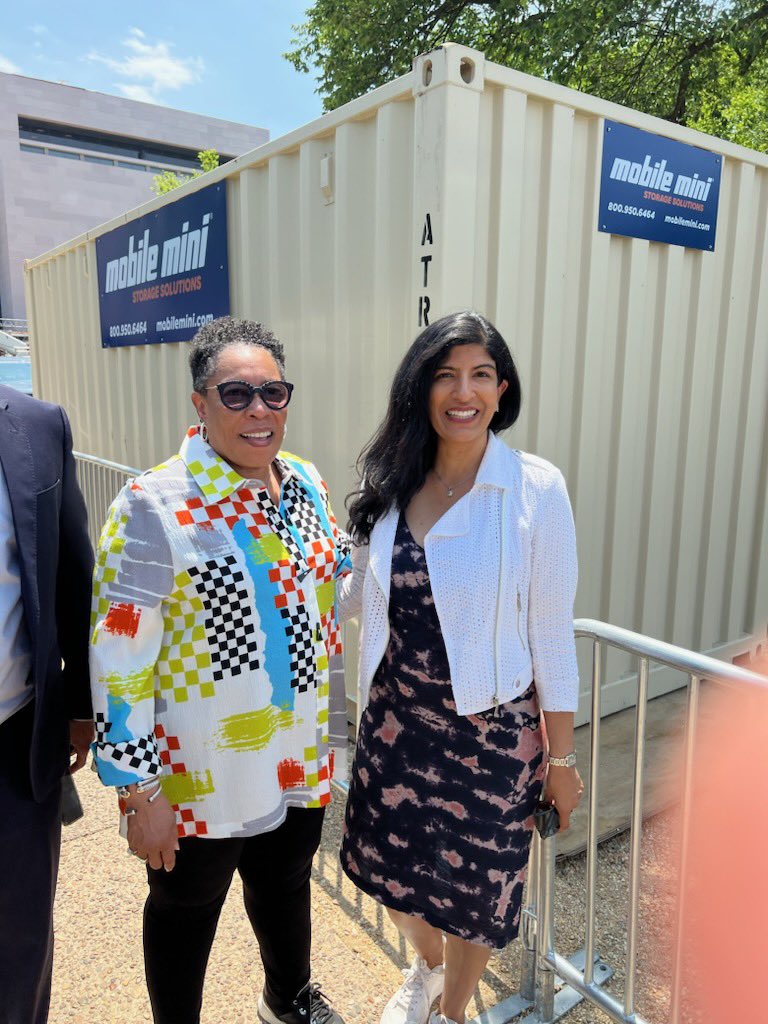 We were thrilled to chat with <a href="/SecFudge/">Secretary Marcia L. Fudge</a> about the future of housing. Stop by and see us at #IHS1023 on the National Mall!