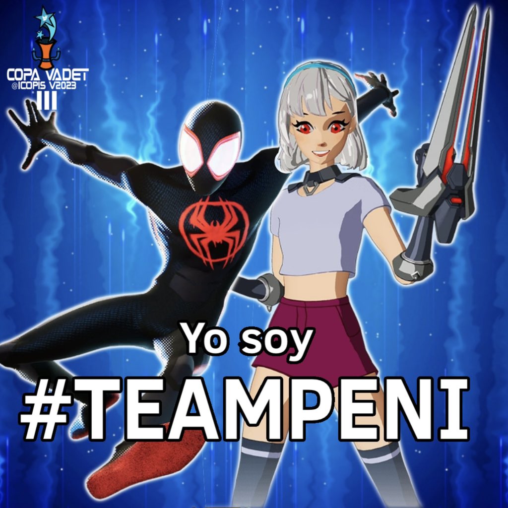 Copa_Vadet's tweet photo. @icopis こんにちはミニスパイダー、私たちは宇宙に戻ることができるように、このカップを勝ち取らなければなりません。
私は #TeamPeni https://t.co/fSc135zkON