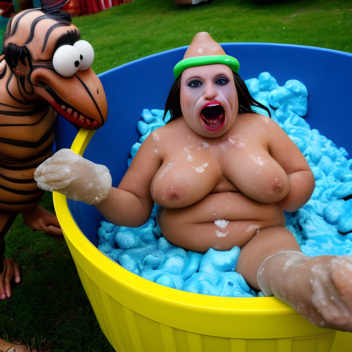 CorinaCandyclam's tweet photo. Who doesn’t love relaxing in a Pixie Pool!!🍭🍬

#Tubbin #Pixie #Pool https://t.co/NO8qE8XIeM