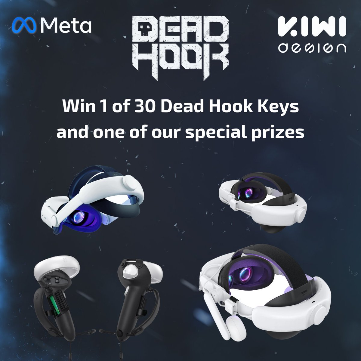 We're hosting a special giveaway where you can not only win game keys, but also amazing prizes from our partners @KIWIdesign_shop  🎁 

Check out the details in the images below and enter for a chance to win.

To enter, simply follow the link: joyway.games/deadhook-givea…