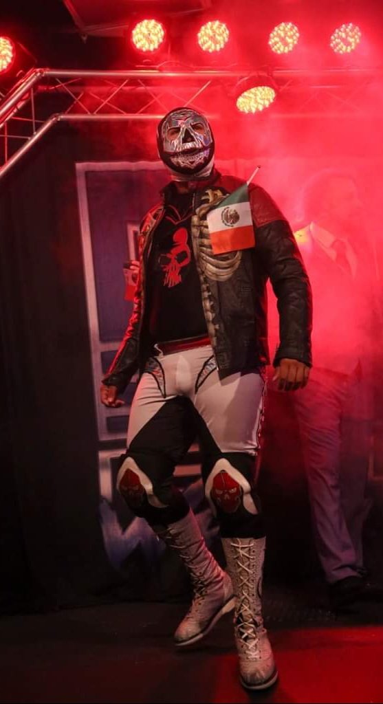 InfernalMuerte's tweet photo. 🇲🇽 💀Los Rayos

📷 @pulverphotography

#lucha #luchalibre #prowrestling #wrestling  #muerte #wrestler #death #photos #fuertehastalamuerte #texaswrestling #luchador #mask #maskwrestler #losrayos #mexico https://t.co/hzJLQiciJQ