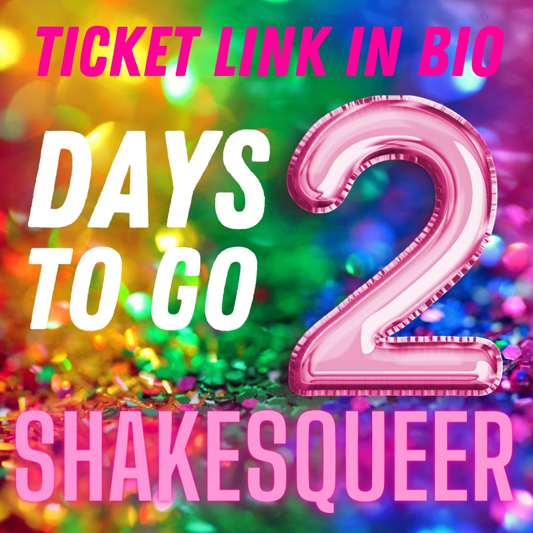 2 days to go! SHAKESQUEER <a href="/EtceteraTheatre/">Etcetera Theatre</a> TICKETS: citizenticket.com/events/etceter…