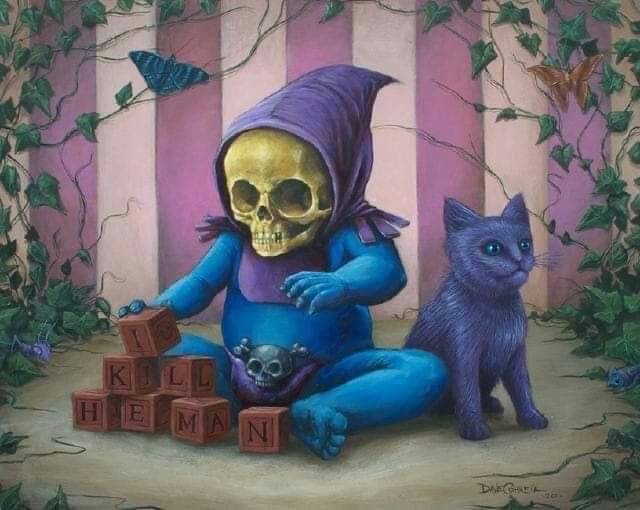 Baby Skeletor 🖤🖤🖤🖤🖤