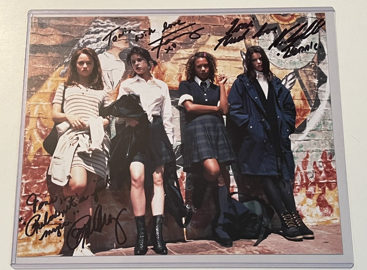 Also got the 3rd signature that I needed on my #TheCraft photo!  One more to go and it’s complete.  Huge thank you to Robin Tunney!