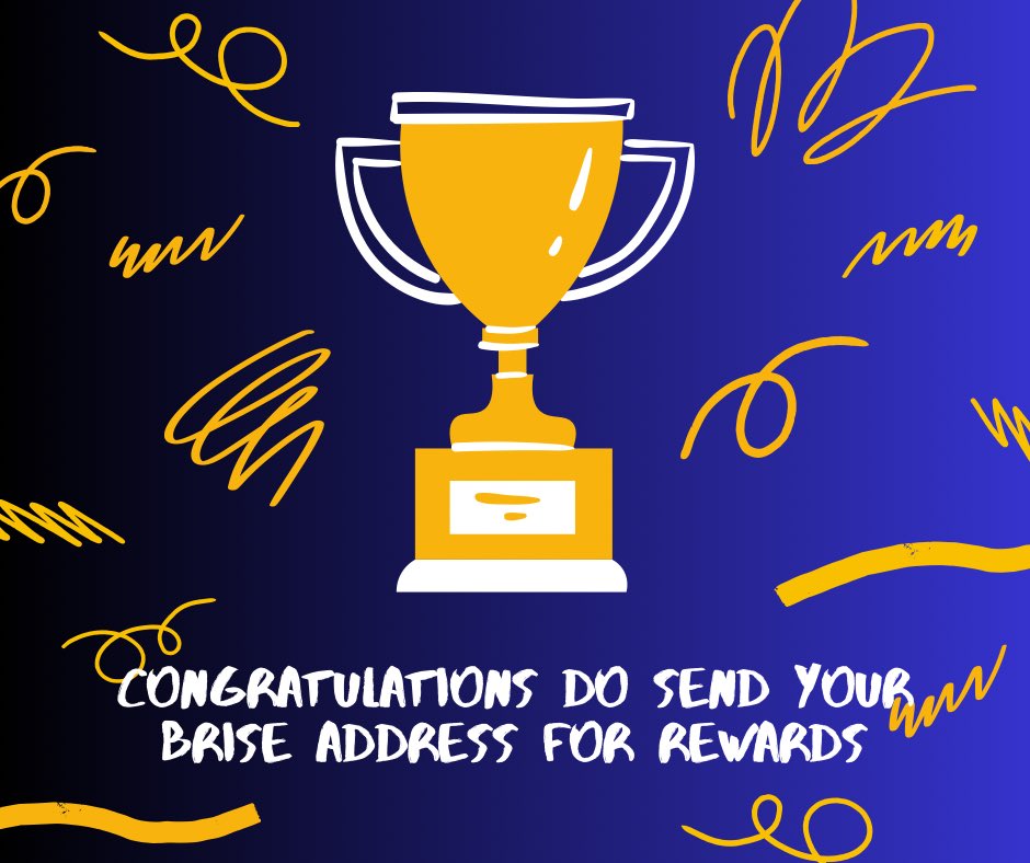 DEFIDASH_'s tweet image. Congratulations to @Phil_9508 and @jcarneyada on winning our Dasss @bitgertbrise edition 💰

🔹Do send your #brise address for rewards🚀

We feast again next Friday 🔥

#Dasss #BITGERT #Giveaway