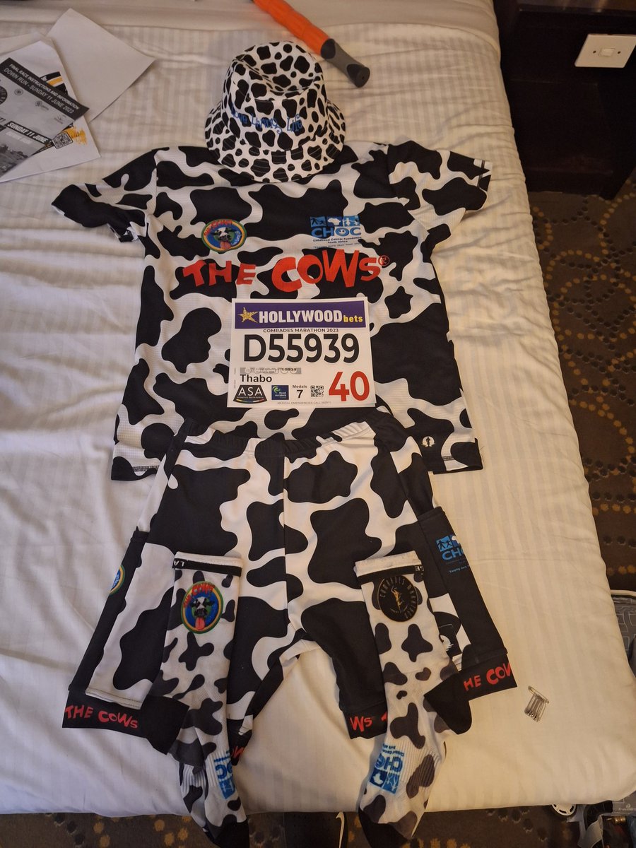 thabomokebe2's tweet photo. We are ready for the ultimate human race tomorrow. It is going to be tough but we are doing it for a good cause of supporting children and families affected by cancer and other blood disorders. We have managed to raise over R6000 against our target of R15 000.00 https://t.co/aJBN6bvSk2