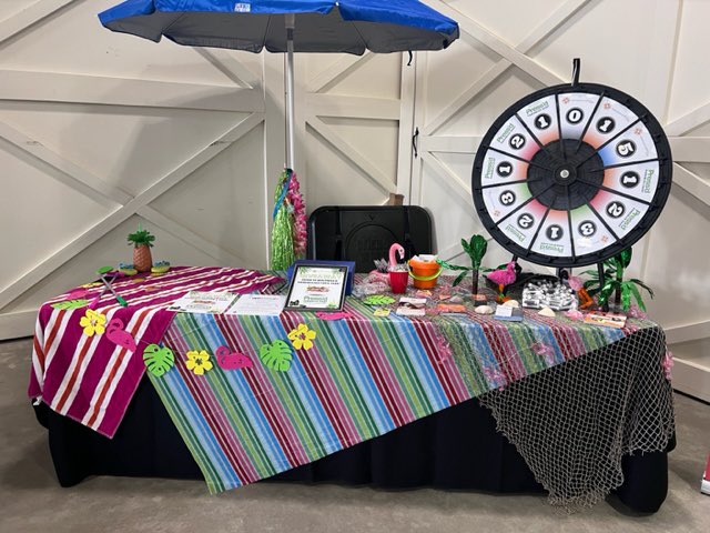 saveyourskinfdn's tweet photo. Setting up our booth for the @Win4Skin event tonight in Edmonton. Thank you for having us! #Win4Skin https://t.co/WvHx3jiePx