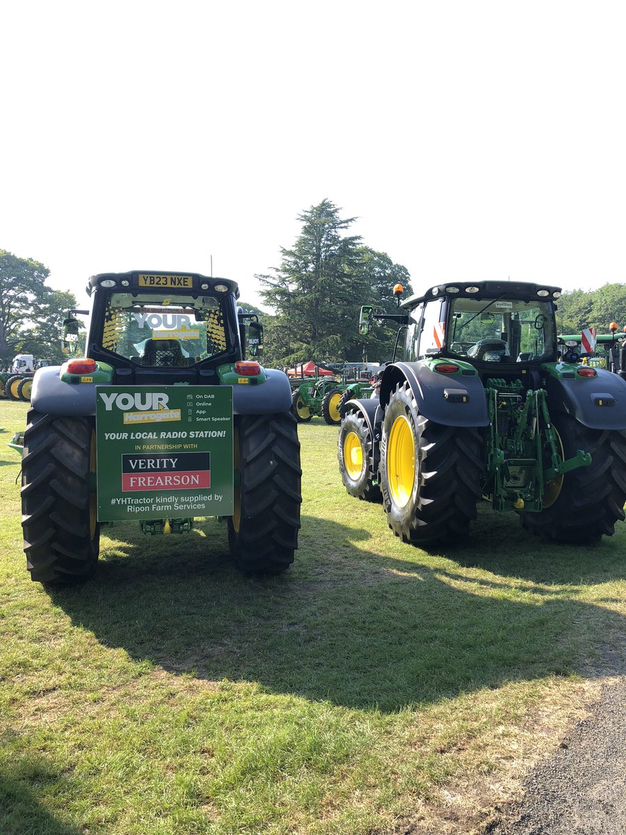 your_harrogate's tweet photo. And now with the help of @RiponFarmServ, we’ve added to the line up 😃 #YHTractor https://t.co/xzz5kl9nET